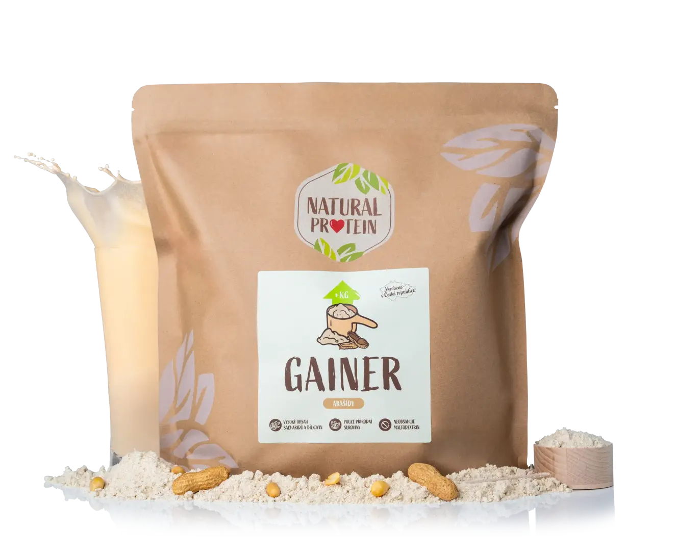 NaturalProtein Gainer Arašídy