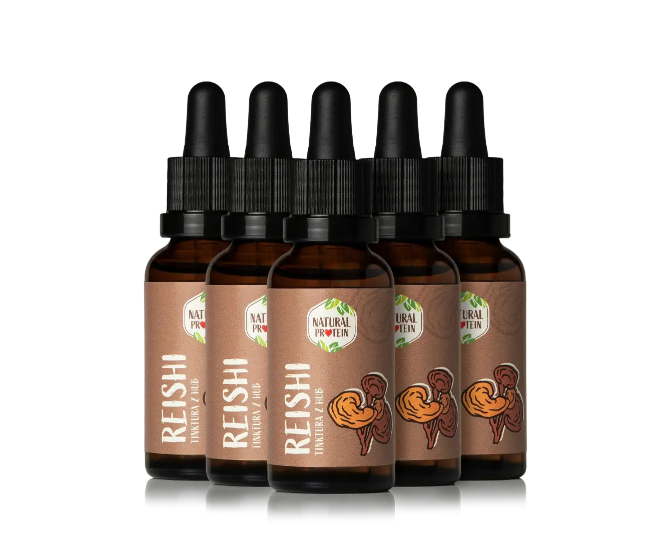 NaturalProtein Tinktura Reishi 5 ks