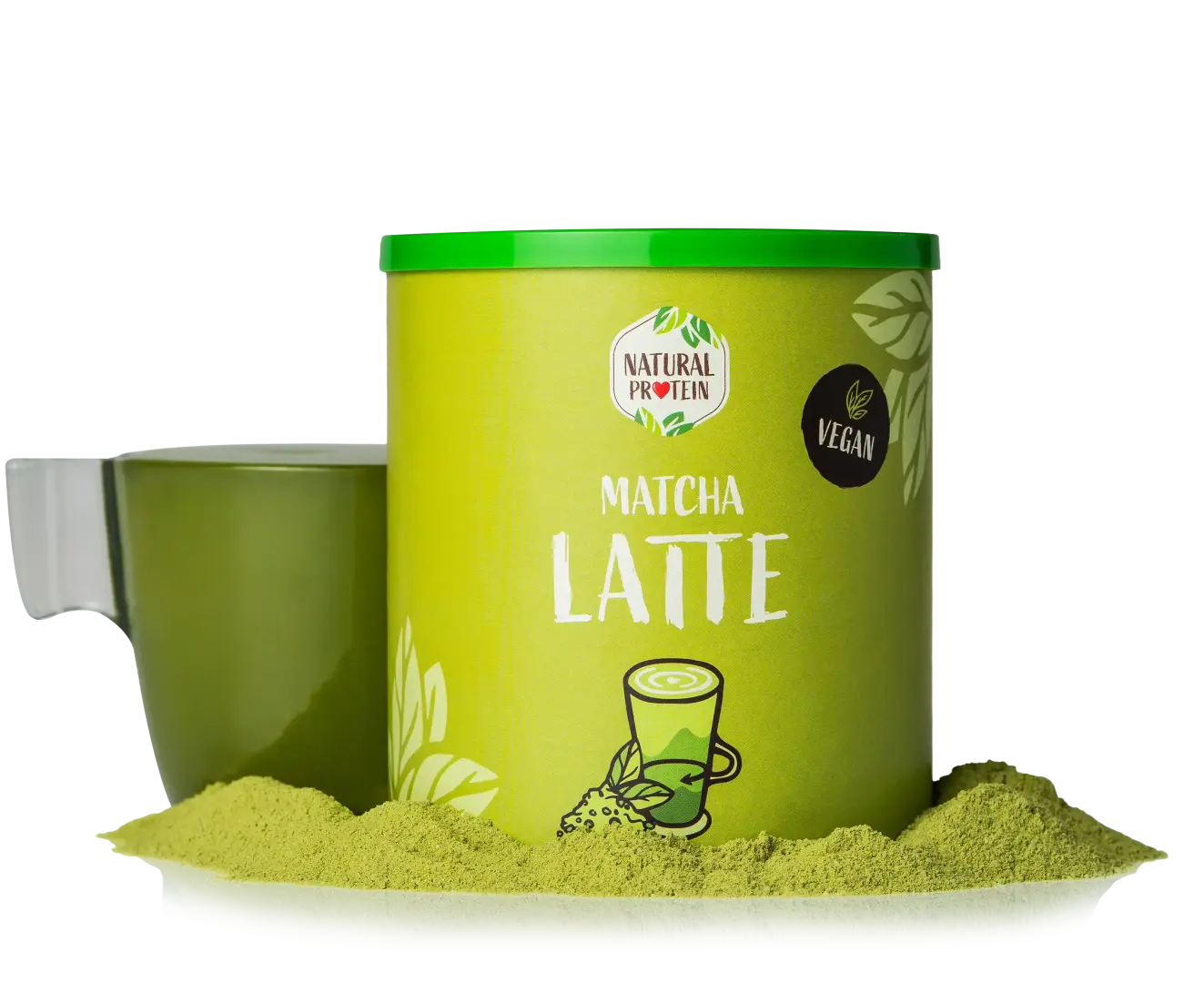 NaturalProtein Matcha Latte vegan 300g