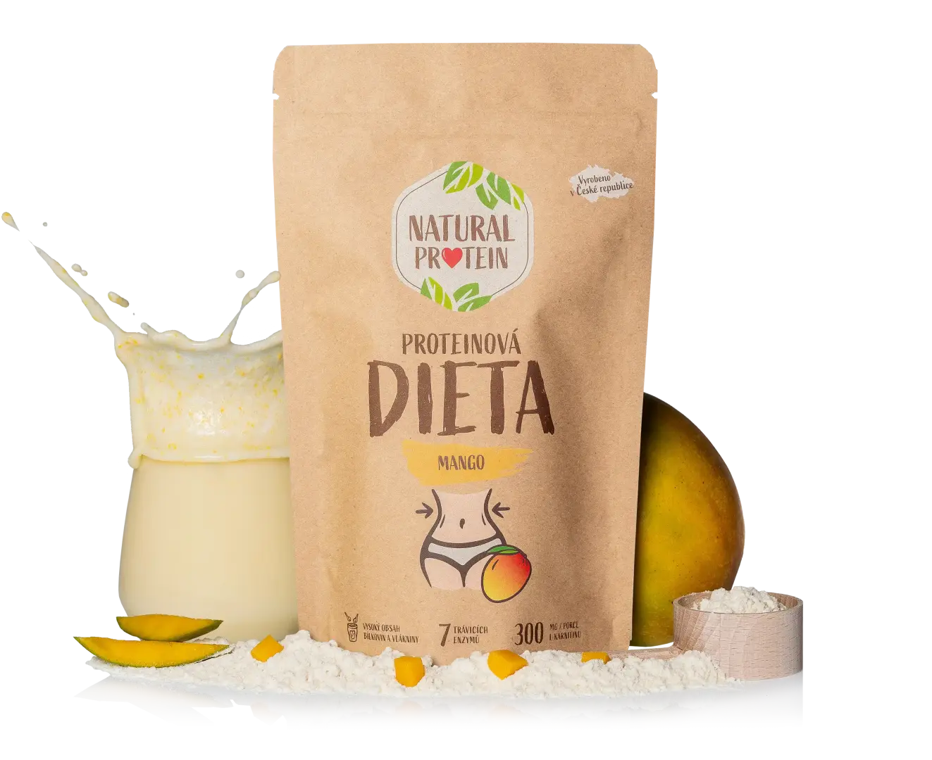 NaturalProtein Proteinová dieta Mango
