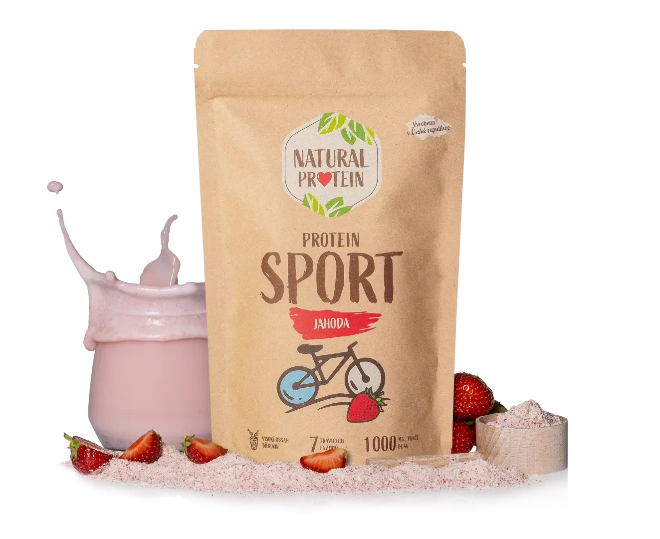NaturalProtein Protein Sport Jahoda