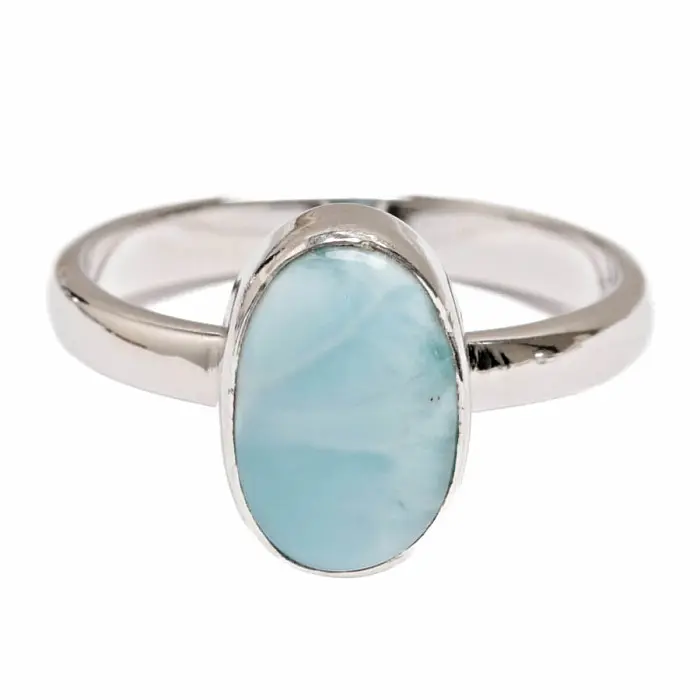 Larimar prsten stříbro Ag 925 VHR010791 - 1 - 59 mm (US 9), 3,7 g
