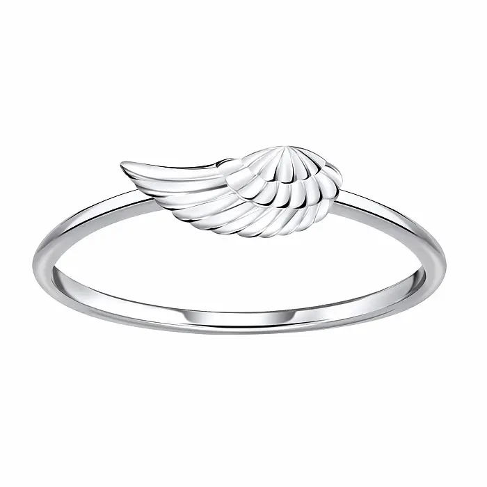 23330 Stříbrný prsten Andělské křídlo - 51 mm (US 6) 1,46 g