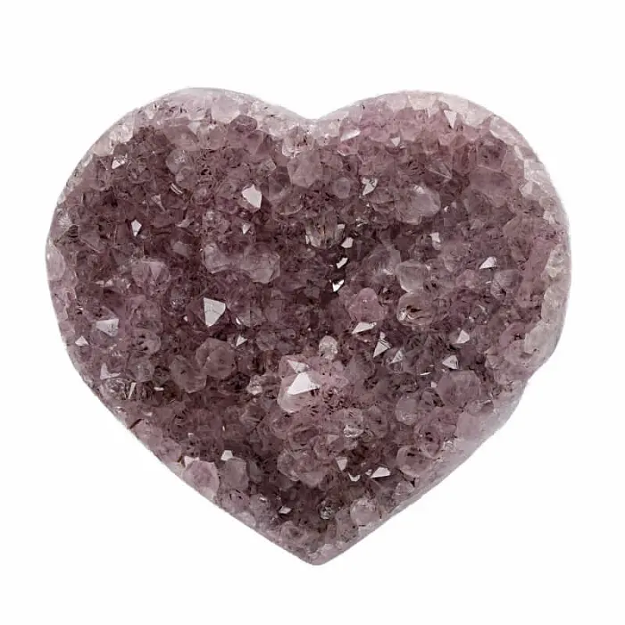 Ametyst drůza srdce AA kvalita 14 - cca 11,3 x 11,2 cm, 640 g