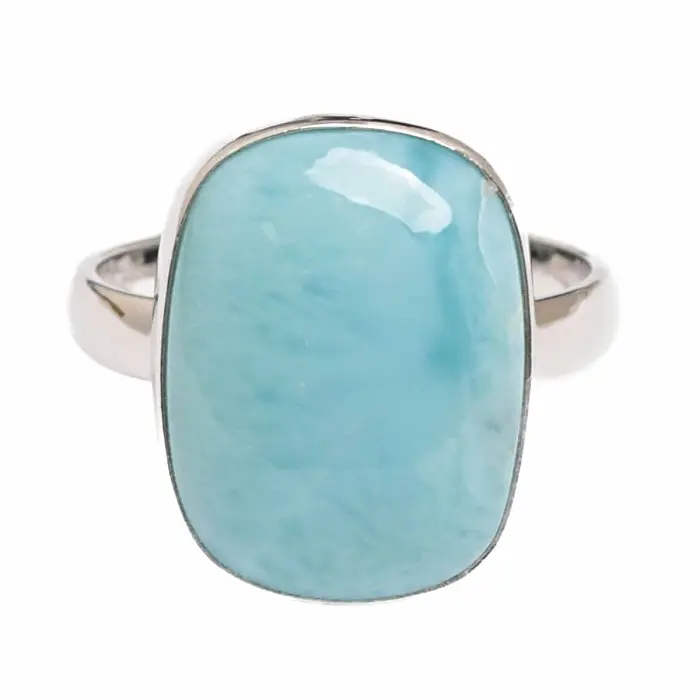 Larimar prsten stříbro Ag 925 VHR010773 - 2 - 53 mm (US 6,5), 4,5 g