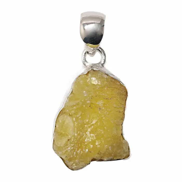 Brucit přívěsek stříbro Ag 925 P257 - 2,2 cm, 4,1 g