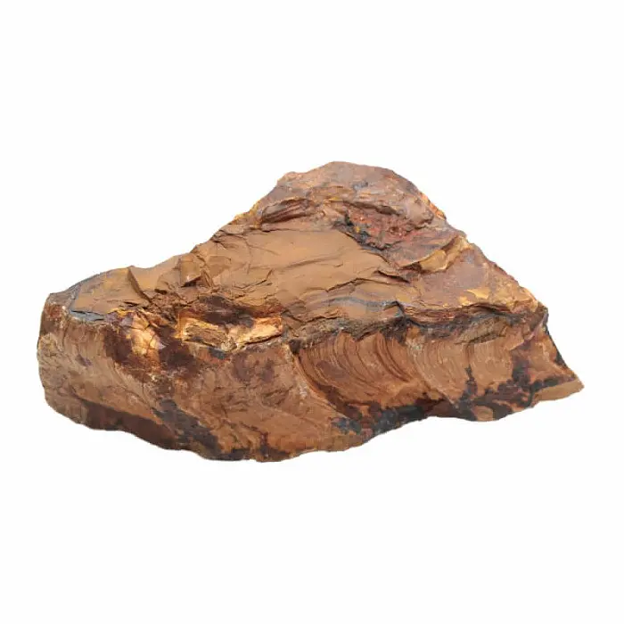 Tygří oko surové AA kvalita 28 - cca 16 x 6,7 cm, 977 g