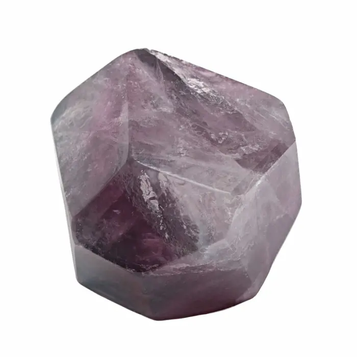 Fluorit duhový broušený 3 - cca 3,2 x 2,3 cm, 38 g