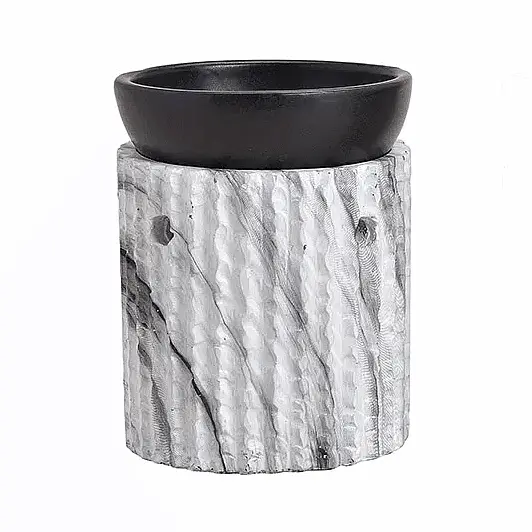 Aroma lampa keramická Stone Gray 13 cm - 9 x 13 cm