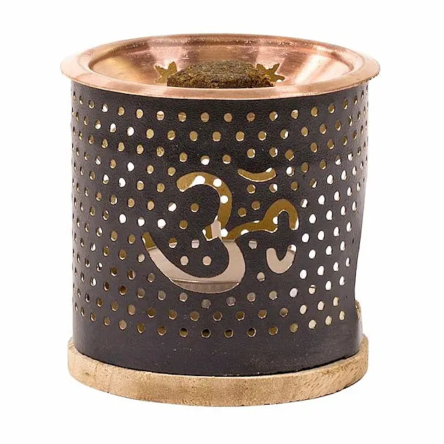 Difuzér Symbol Óm pro vonné cihličky Aromafume - 5,5 x 7 cm
