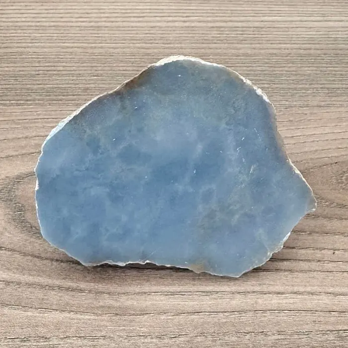 Angelit leštěná půlka Peru č. 5 - cca 6,3 x 8,2 cm, 222,4 g