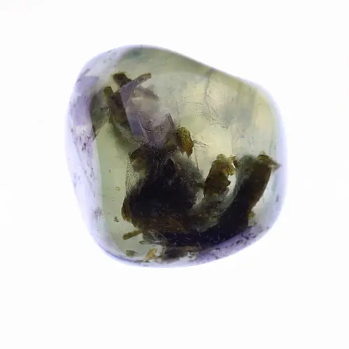 Prehnit s epidotem tromlovaný - XL - cca 3 - 4 cm