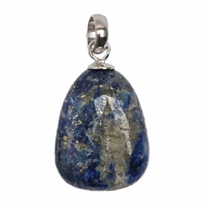 Lapis Lazuli A kvalita malý přívěsek stříbro Ag 925 č. 2 - 1,7 cm, 3,8 g