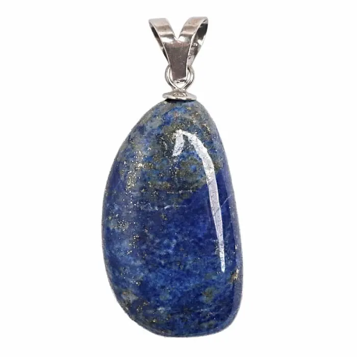 Lapis Lazuli A kvalita velký přívěsek stříbro Ag 925 č. 1 - 2,8 cm, 8,5 g