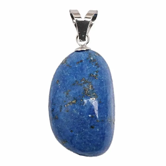 Lapis Lazuli A kvalita velký přívěsek stříbro Ag 925 č. 3 - 2,5 cm, 10,3 g