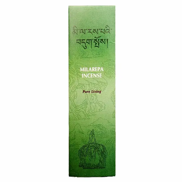 Vonné tyčinky Milarepa pure living - pro zdravý život - 20 g
