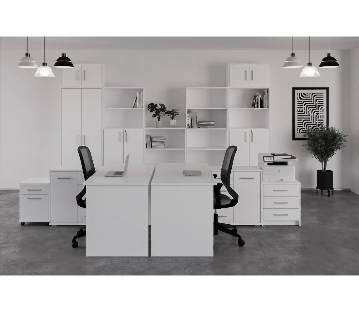 Kancelářská sestava NEJBY GIANNI 8, bílá