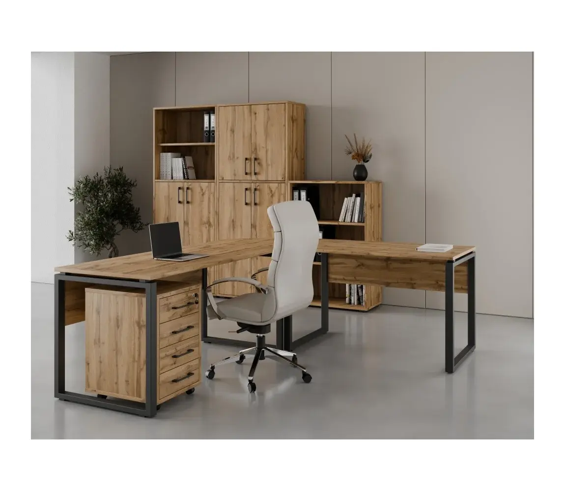 Kancelářská sestava NEJBY GIANNI PREMIUM 1, dub wotan