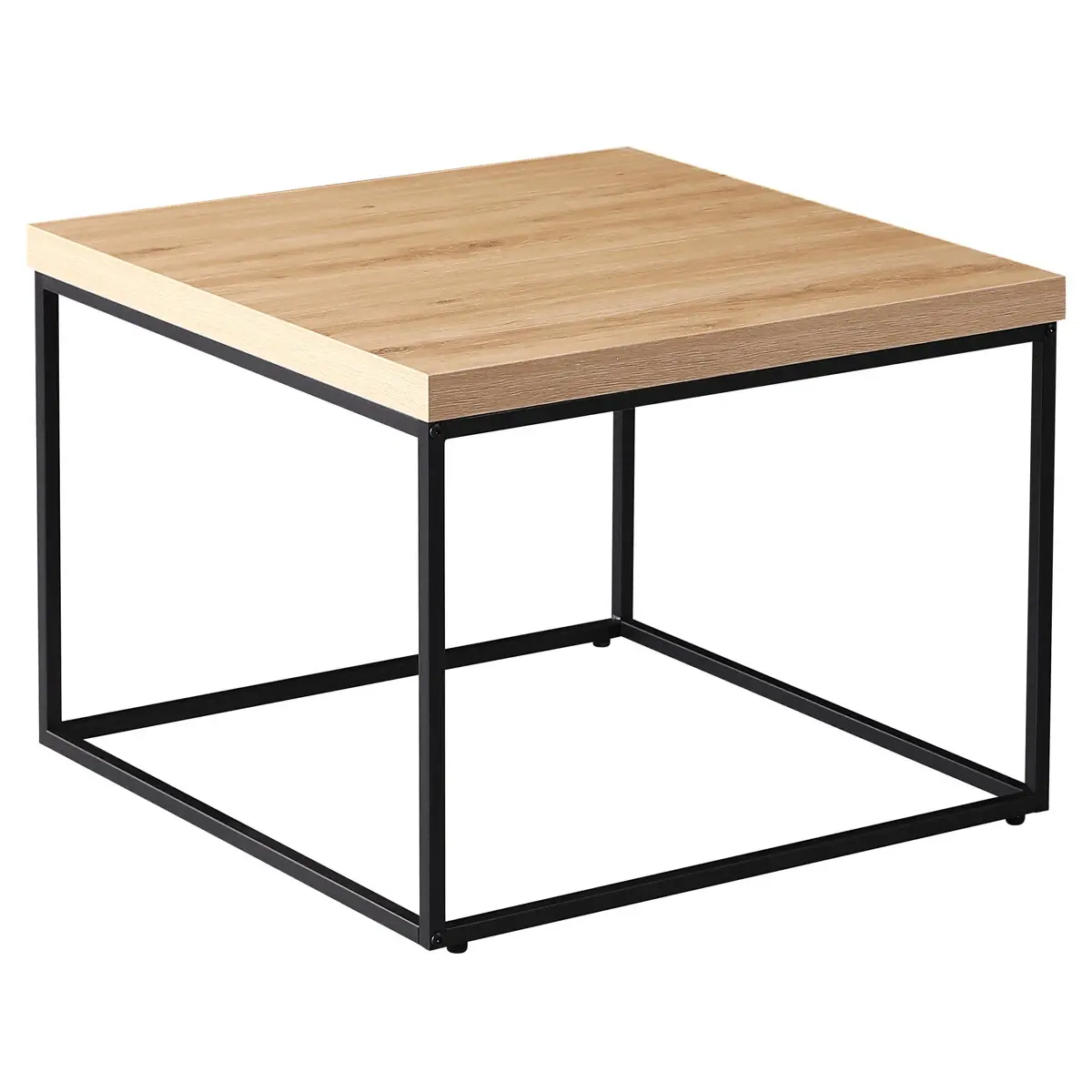 Konferenční stolek ELMORXER 60x60x45 cm, dekor divoký dub