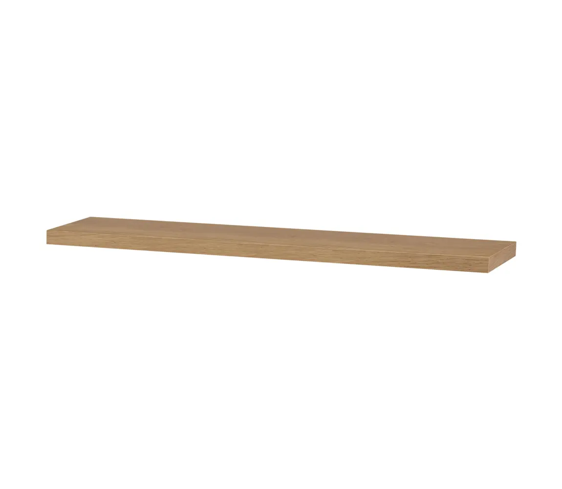 Nástěnná polička STEFAN 120cm, dub