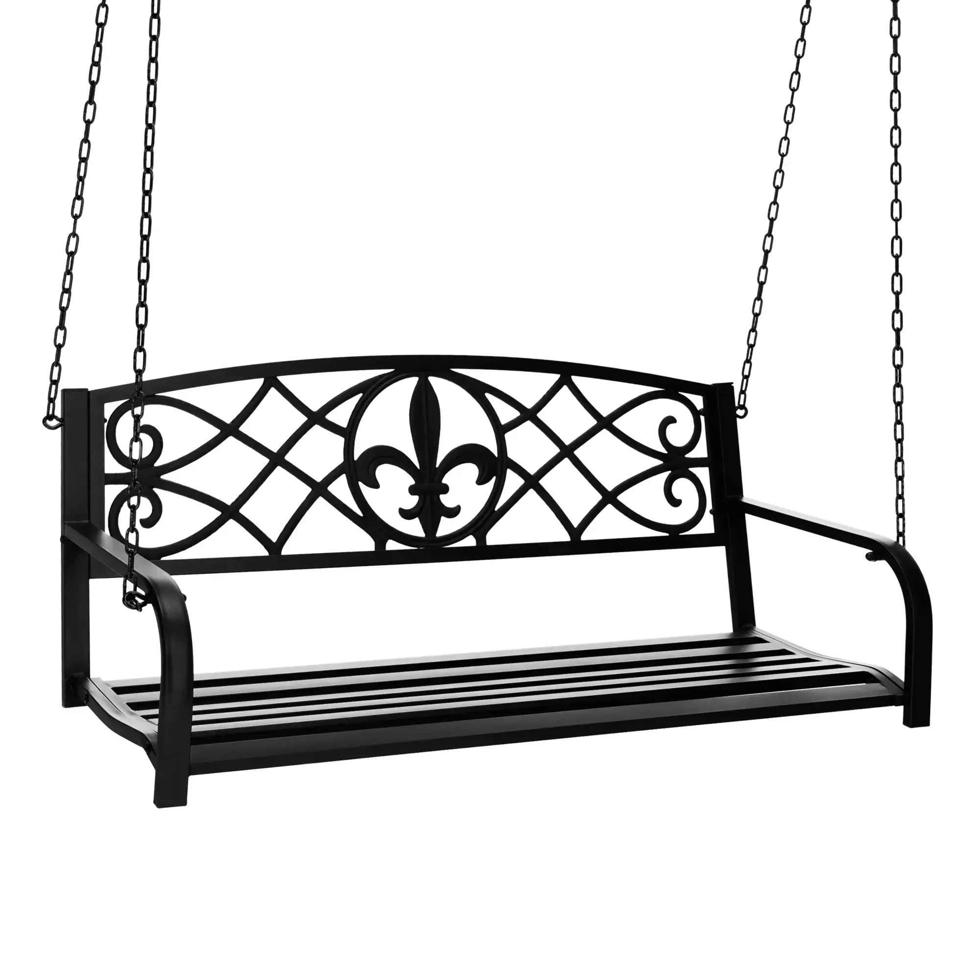 POPULIS, zahradní houpačka, černá, 127 cm