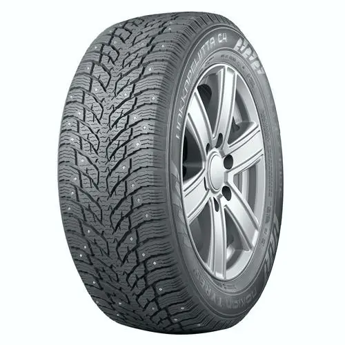 Nokian Hakkapeliitta C4 ( 195/75 R16C 107/105R 6PR Aramid Sidewalls, pneumatika s hroty )