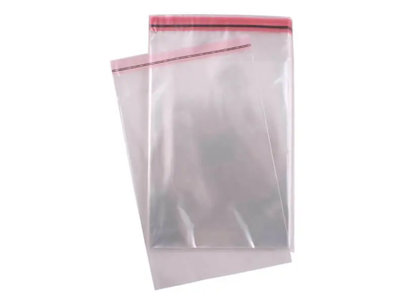 PP sáčky s lepicí klopou, 15*20 cm, balení 100 ks