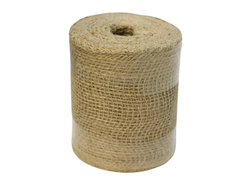 Jutová stuha přírodní 10 cm*10 m, 200 g/m2