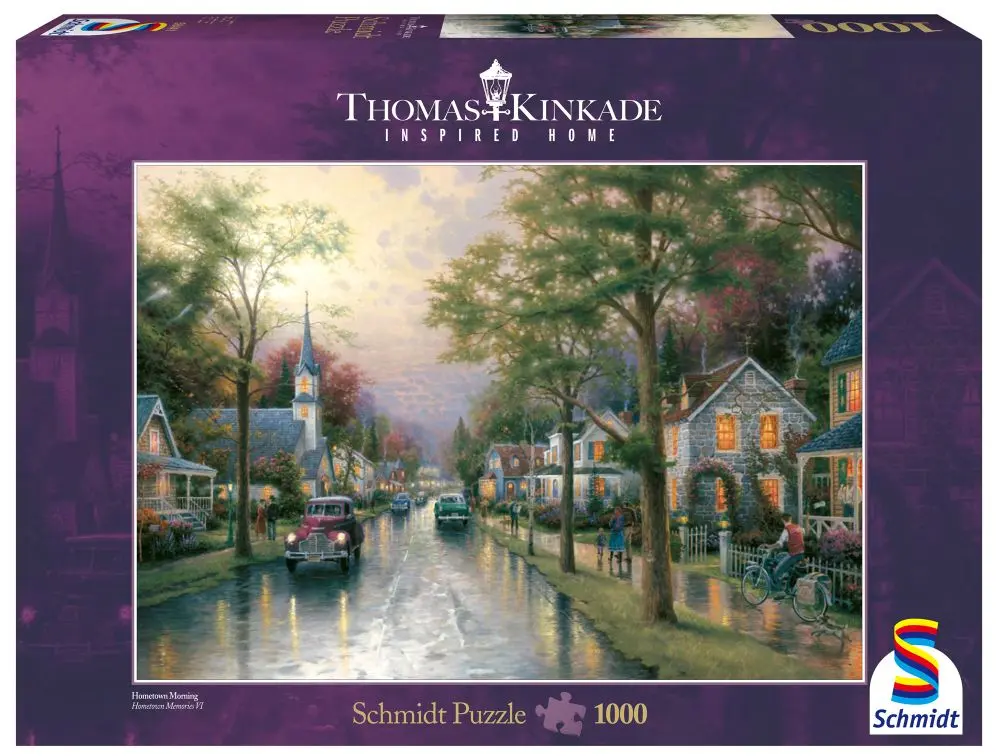 Schmidt THOMAS KINKADE Ráno v rodném městě 1000 dílků