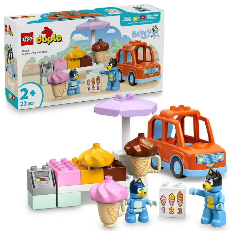 Lego® duplo® 10458 bluey a výlet na zmrzlinu