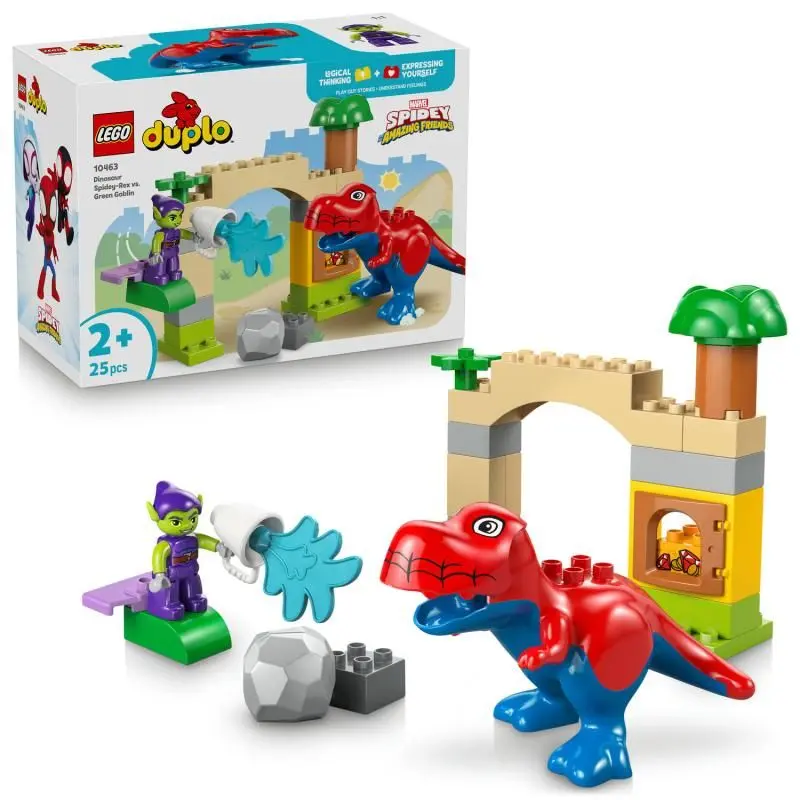 Dinosaurus Spidey-Rex vs. Zelený goblin