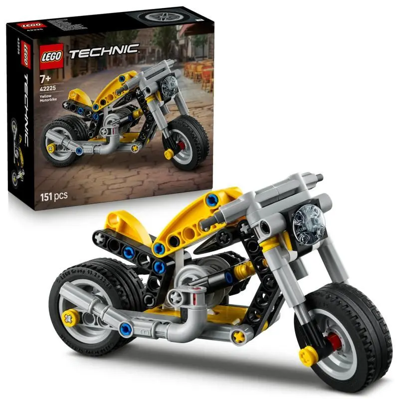 Lego® technic 42225 žlutá motorka