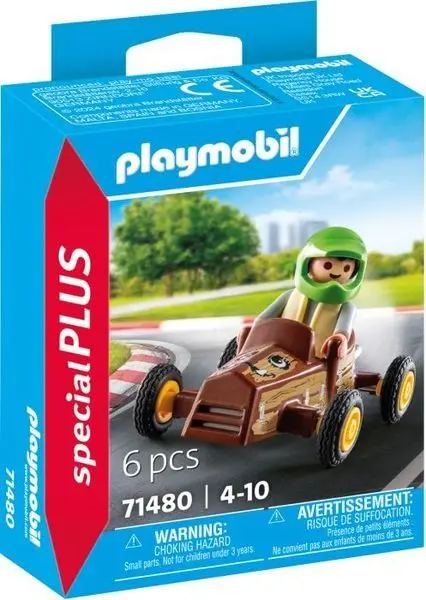 Playmobil Dítě s motokárou