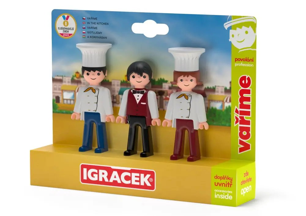 Efko Igráček Trio Vaříme - Kuchař, Kuchařka a Číšník