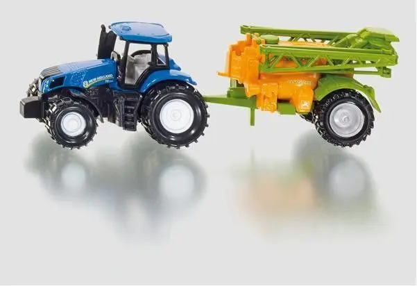 Siku Super - Traktor s přívěsem na rozprašování hnojiva