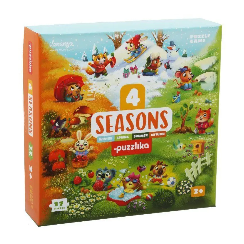 Puzzle 4 úžasné roční období