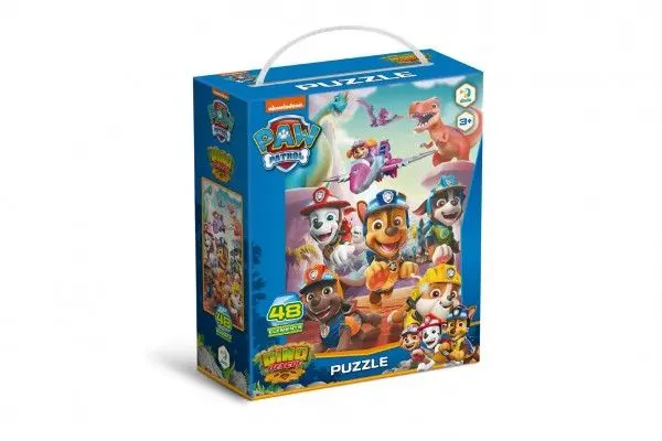 DODO Tlapková patrola/Paw Patrol Záchrana dinosaurů 32x23cm 48 dílků