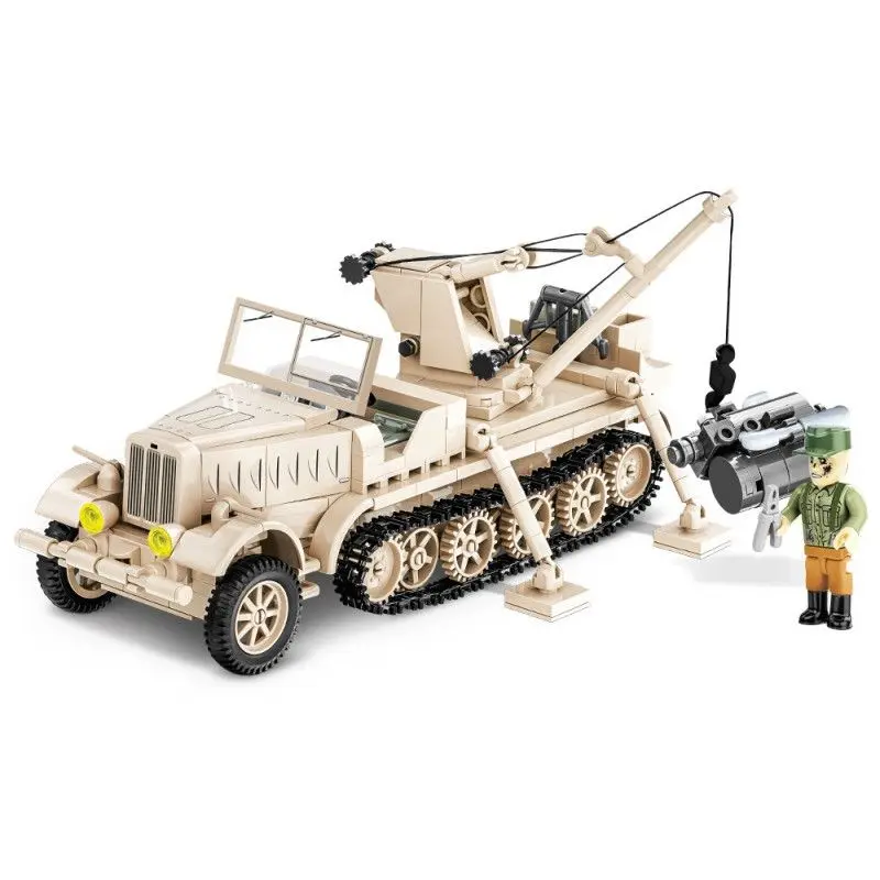 Cobi 2281 ii ww sd. kfz. 9/1 famo, 1:35, 498 k, 1 f