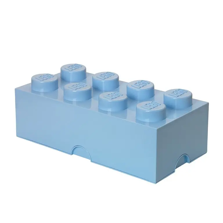 LEGO® úložný box 250 x 500 x 180 mm - světle modrá