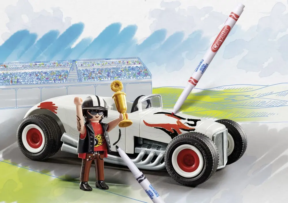 Playmobil 71376 color: závodní auto