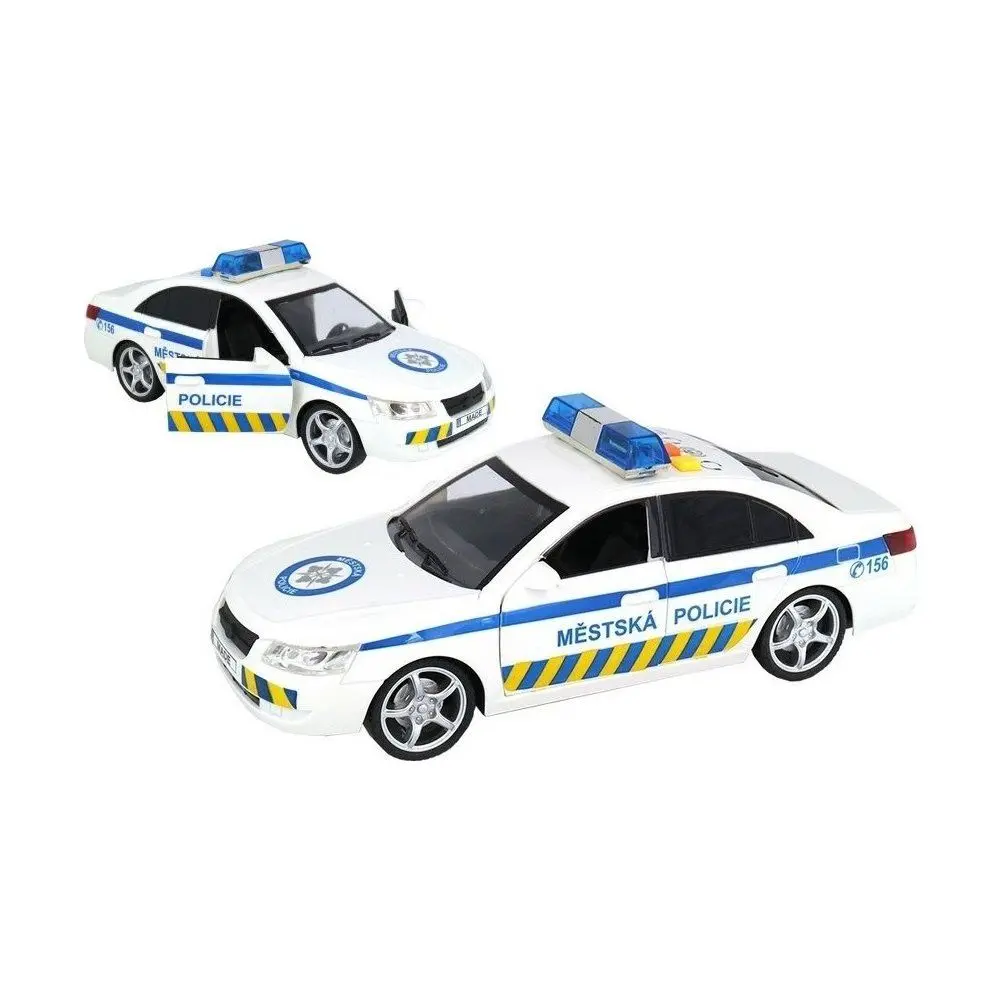 Auto městská policie s českým hlasem