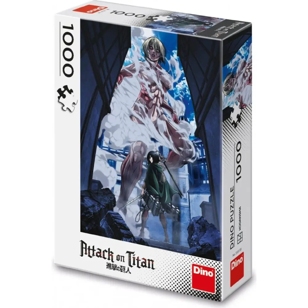 Dino Puzzle Anime: Attack on Titan - Female 1000 dílků