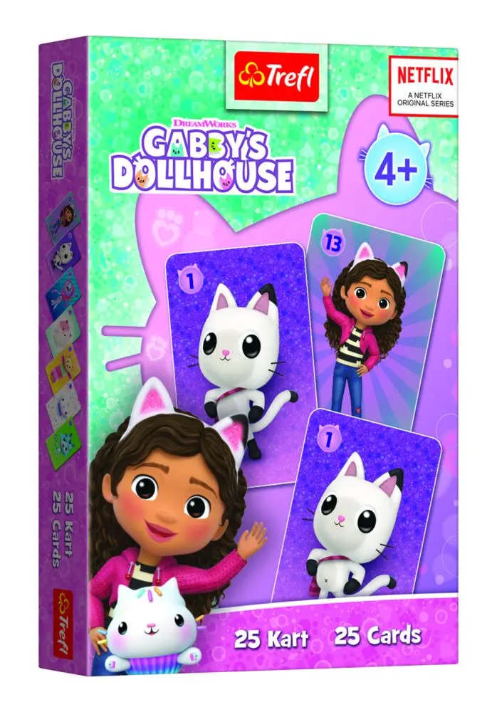 Trefl Černý Petr Gabby/Gabby´s Dollhouse společenská hra