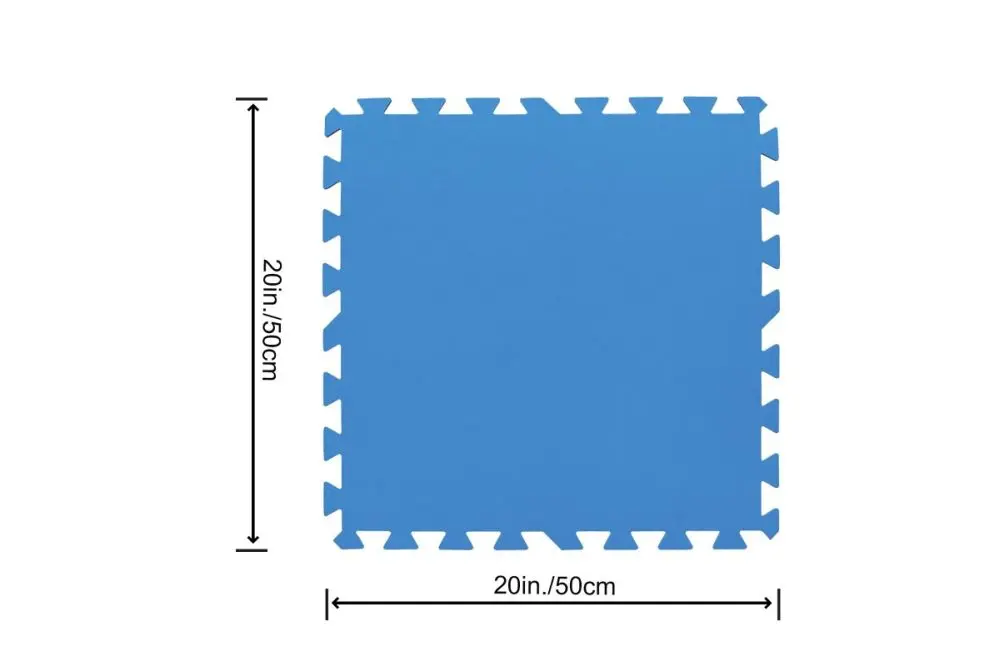 Bestway 58220 Bazénová izolační pěnová podložka pod bazén 50 x 50 cm (9 ks)