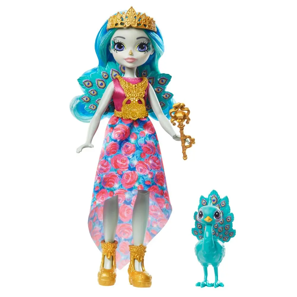 Enchantimals royal queen paradise & rainbow, mattel gyj14