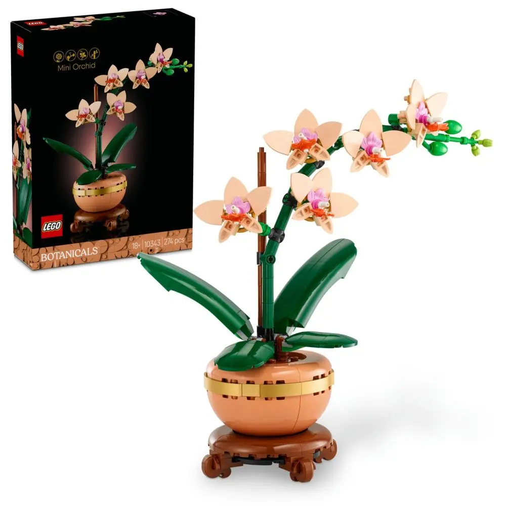 LEGO® Botanicals 10343 Miniatúrna orchidea - hra z kategorie Ostatné