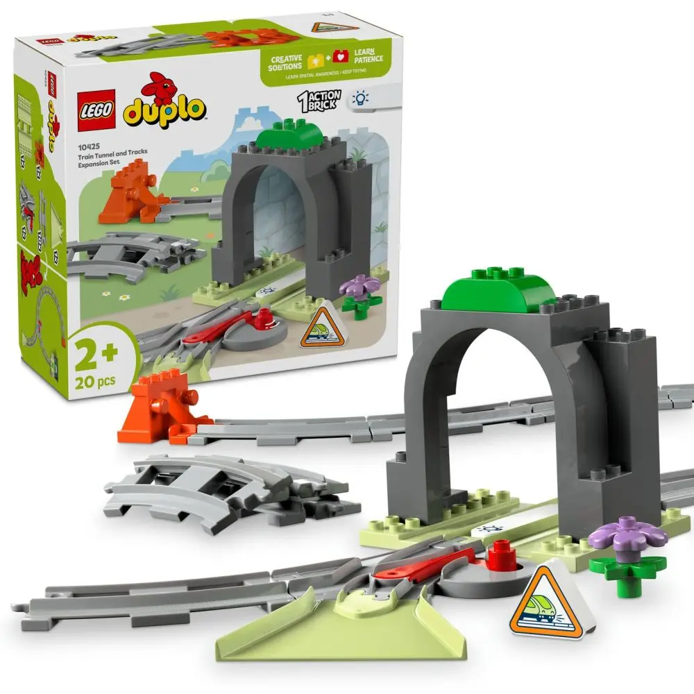 Lego® duplo® 10425 železniční tunel a koleje – rozšiřující sada