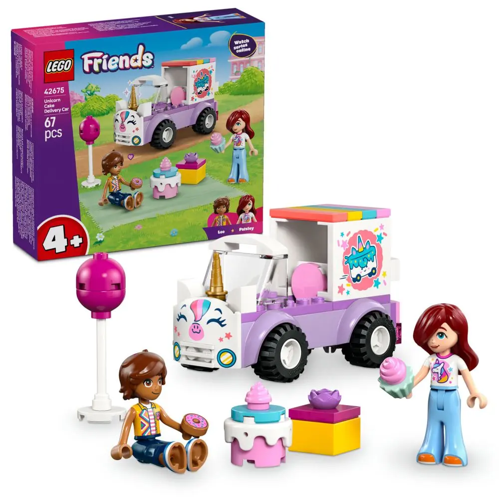 Lego® friends 42675 jednorožčí donáškové auto s dortem