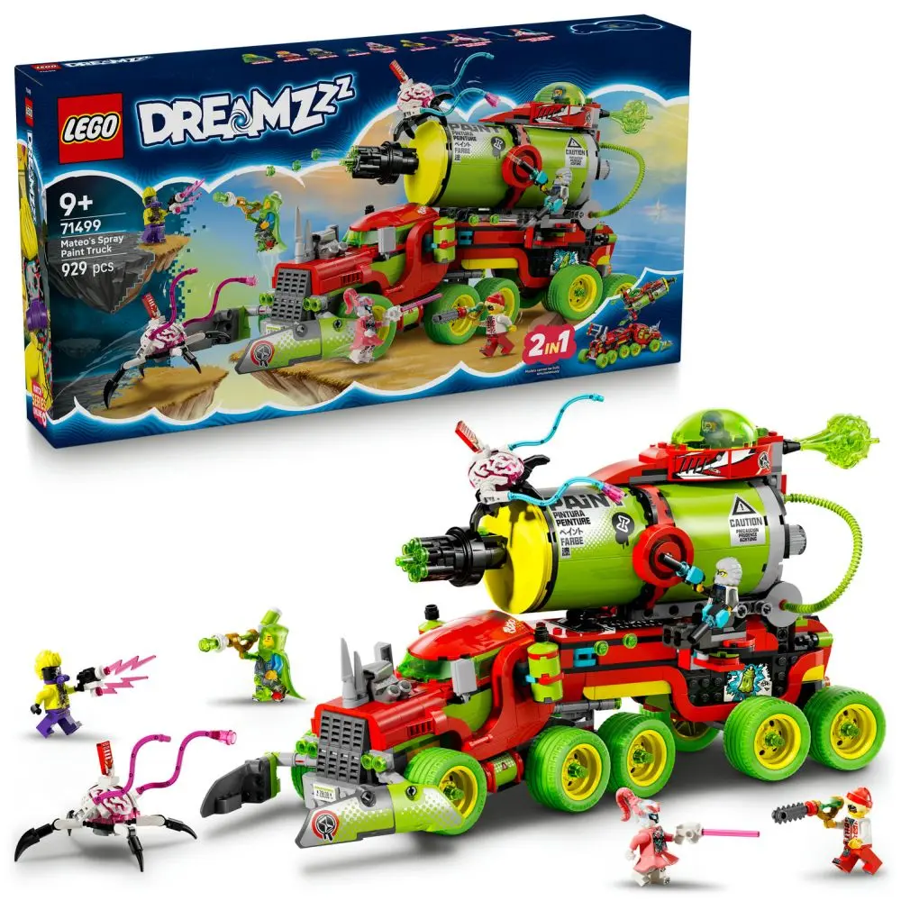 Lena Lego Dreamzzz Mateovo vozidlo v podobě barvy ve spreji