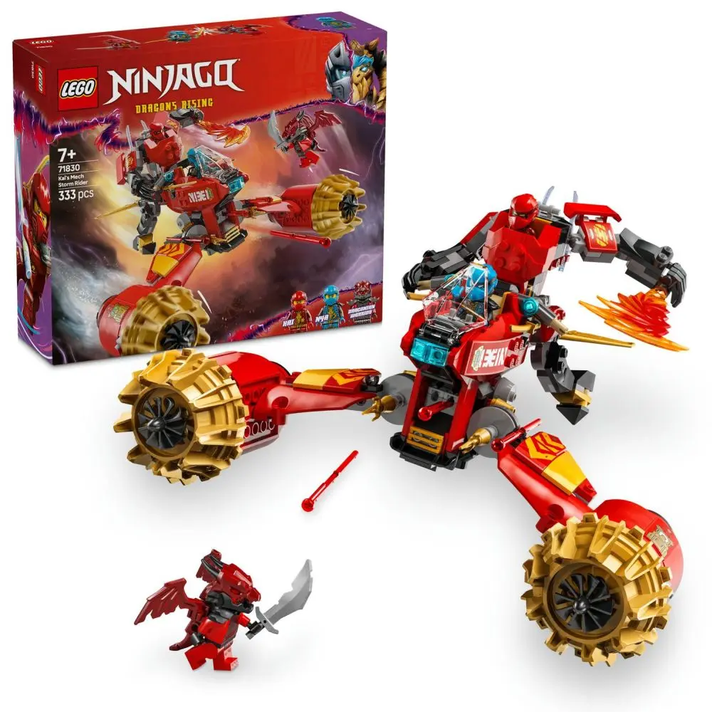 LEGO® NINJAGO 71830 Kaiův bouřný jezdec a robot
